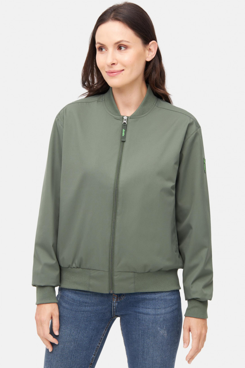 Derbe Bomberjacke Blousby Paisley Damen Oliv Grün Blouson