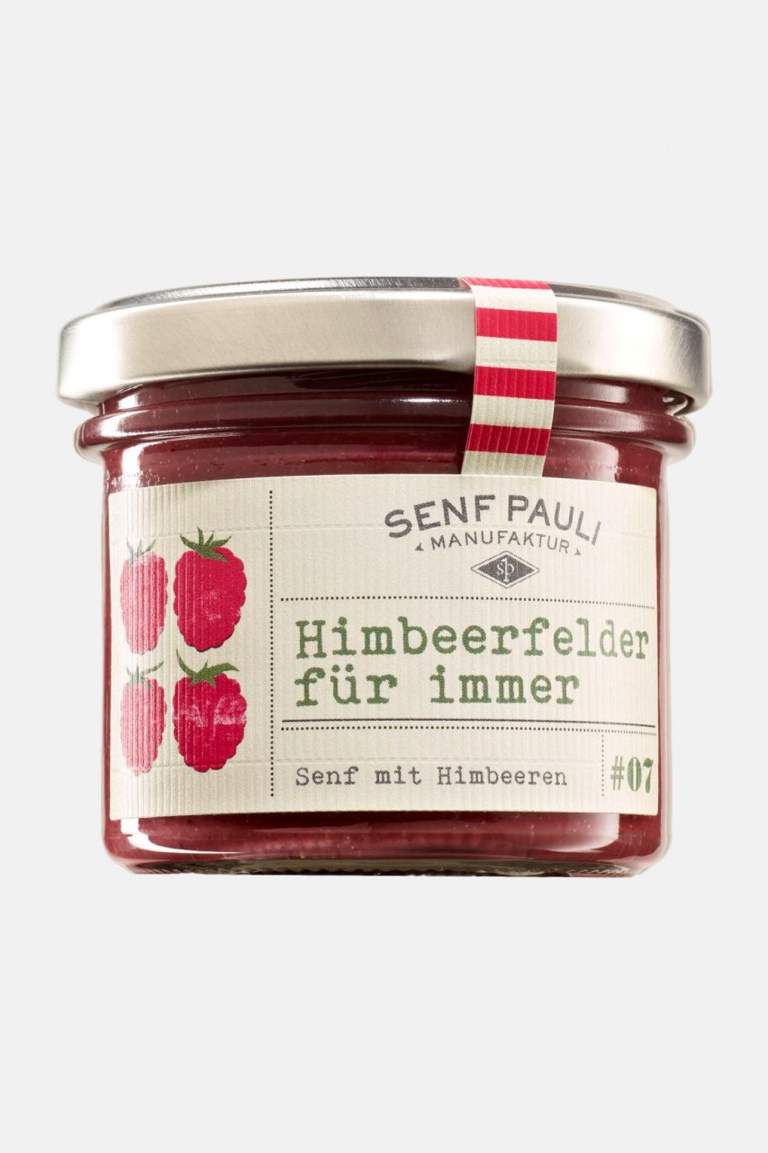 Senf Pauli - Himbeerfelder für immer