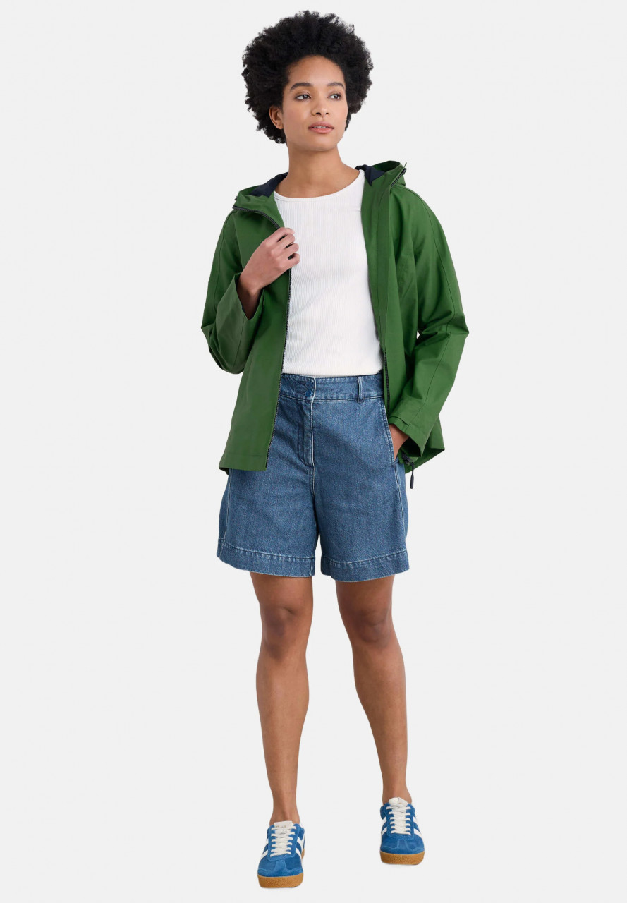 Seasalt Regenjacke Waterway Jacket Damen Oliv Grün Forest