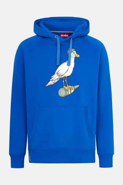 Derbe Hoodie Sturmmöwe Herren Blau