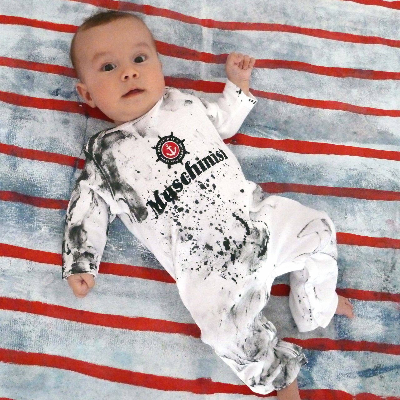 Maschinist Baby Strampler