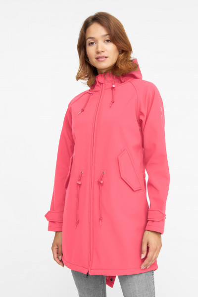 kk Derbe Island Friese Damen Softshell Mantel Paradise Pink Derbe Island Friese Damen Softshell Mantel Paradise Pink