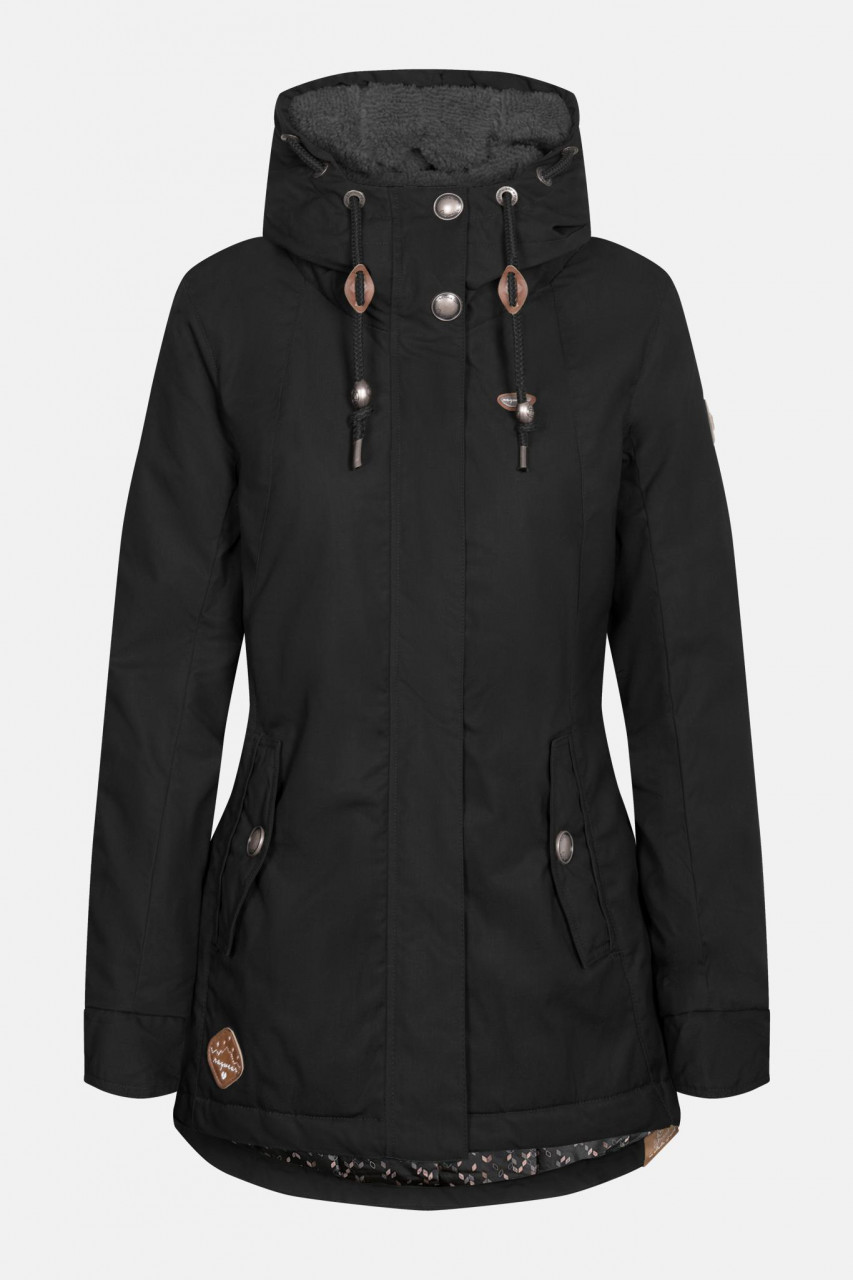 Monade Schwarz Jacke Black Ragwear Damen