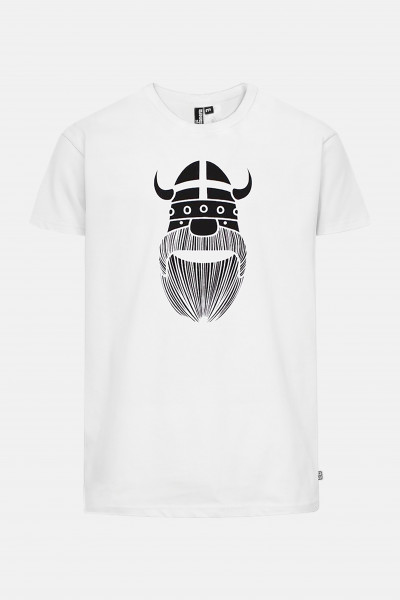 Danefae T-Shirt Danebasic Erik Herren Weiß