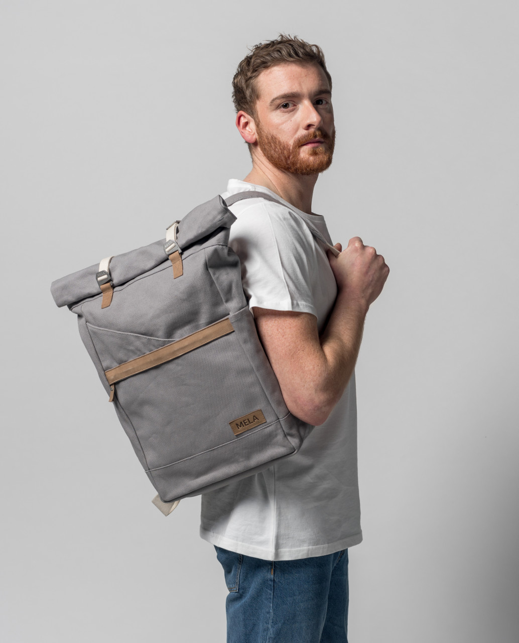 Unisex Rucksack - Model - Seitlich