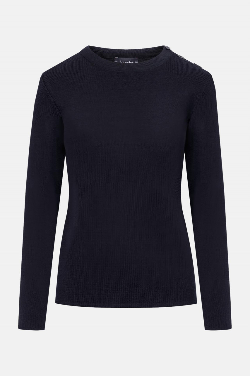 Armor Lux Damen Pullover Briac blau