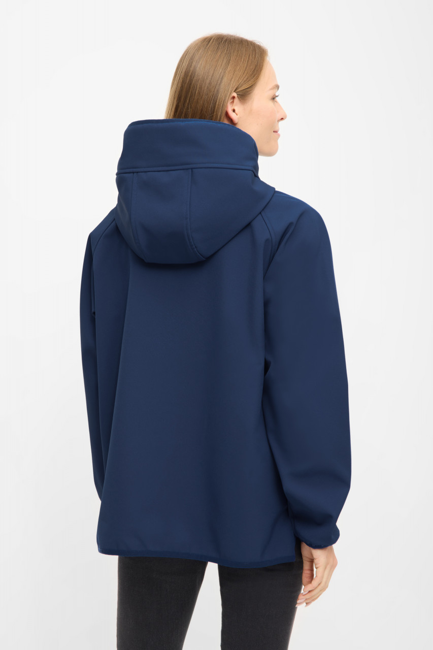 Derbe Softshelljacke Kurz Peutby Damen Blau