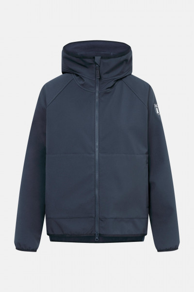 Derbe Übergangsjacke Peutby Damen Dunkelblau Softshell