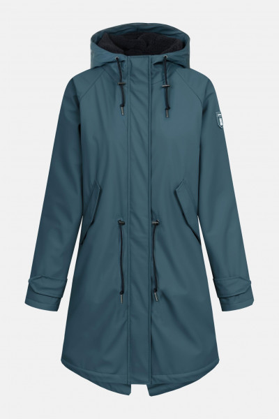 Regenjacke Friese Tidaholm Blau für Damen von derbe