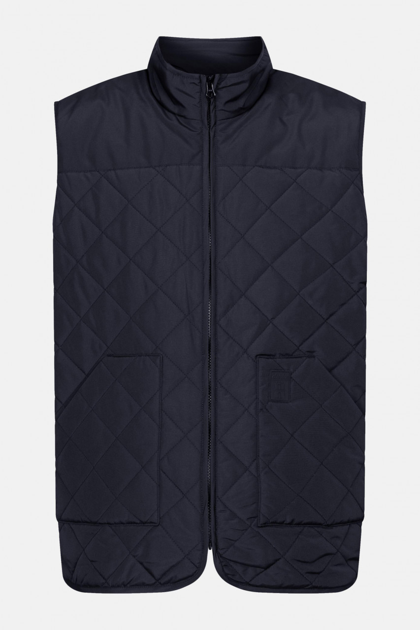 Derbe Quiltby Navy Herren Steppweste Blau Übergangsjacke