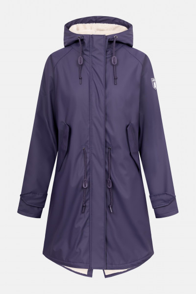 Derbe Regenjacke Friese Tidaholm Damen Lila Gefüttert Derbe Regenjacke Friese Tidaholm Damen Lila Gefüttert