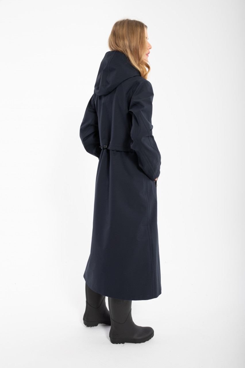 Danefae Danedogwalker Damen Regenmantel Schwarz Black