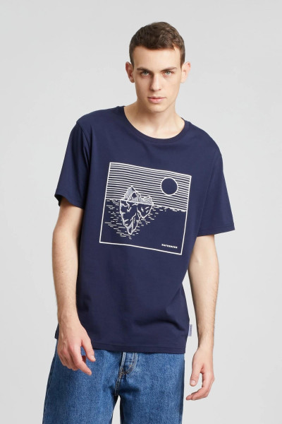 Hafendieb Klima Navy Männer T-Shirt Dunkelblau