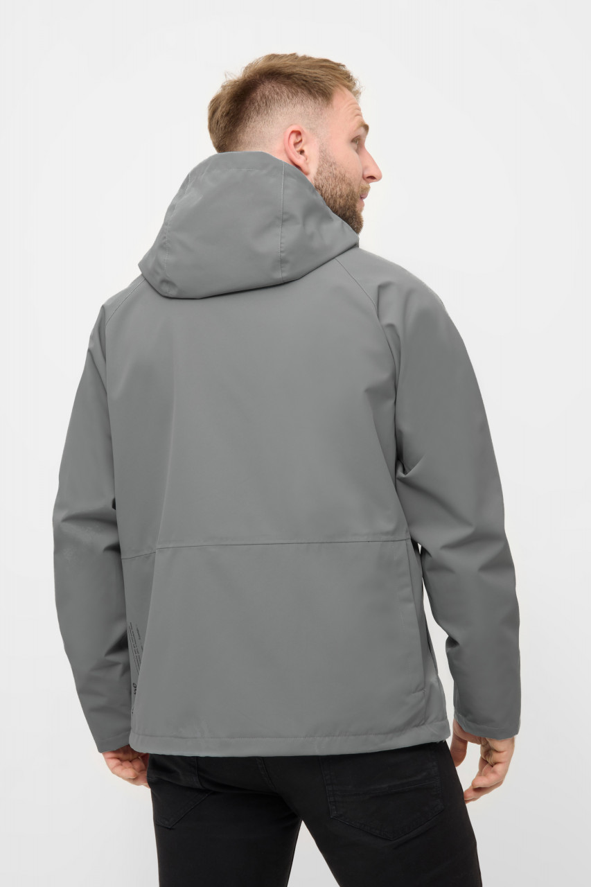 Derbe Übergangsjacke Deutby Herren Grau Wasserdicht