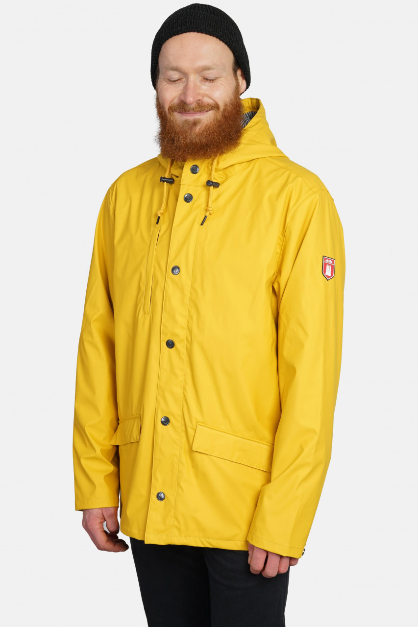 Derbe Passby Fisher Yellow Gelb Herren Regenjacke Friesennerz
