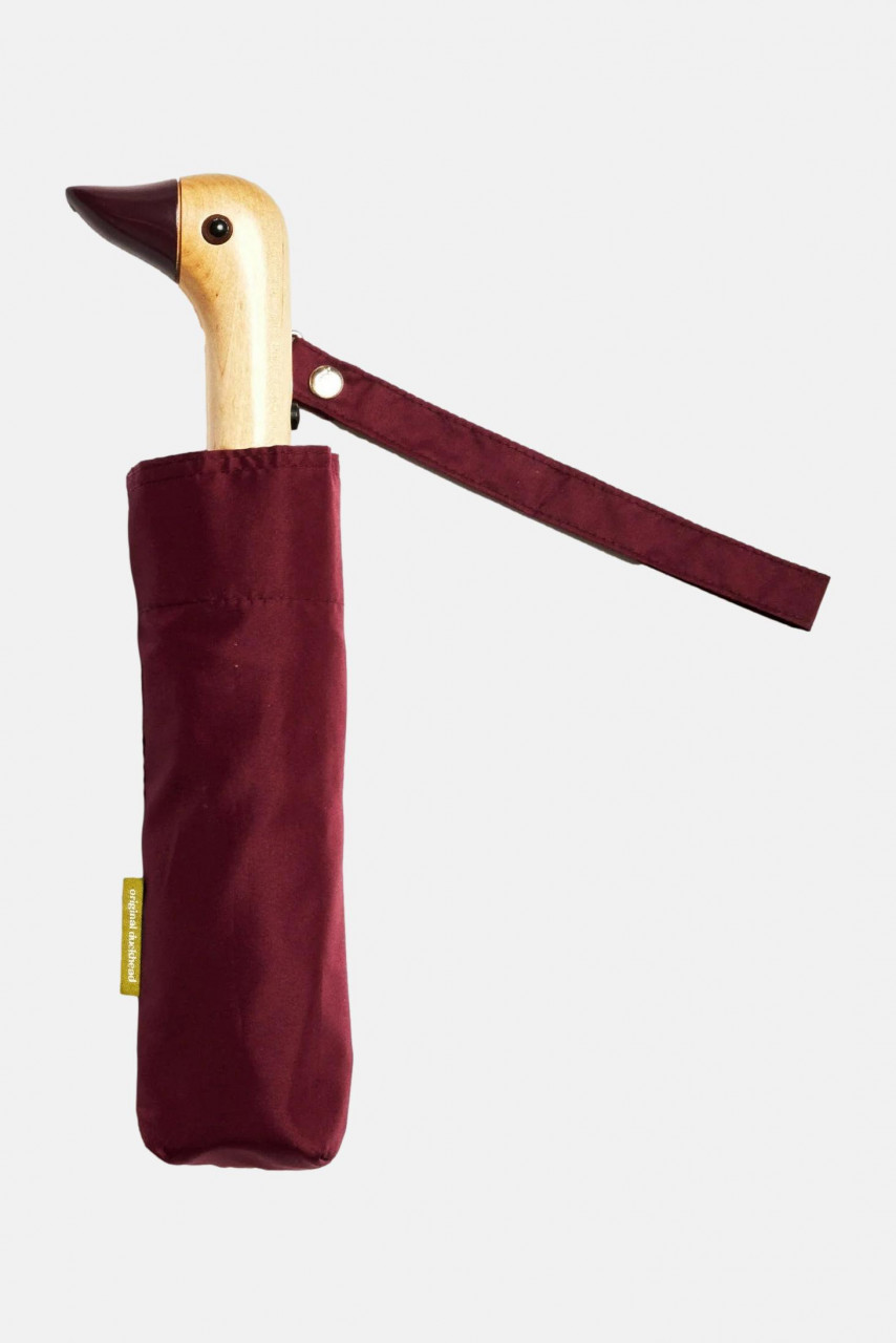 Original Duckhead Regenschirm Cherry Rot Bordeaux