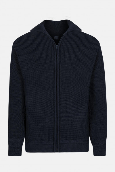 Troyer-Strickjacke  Blau für Herren von Migro-Grote