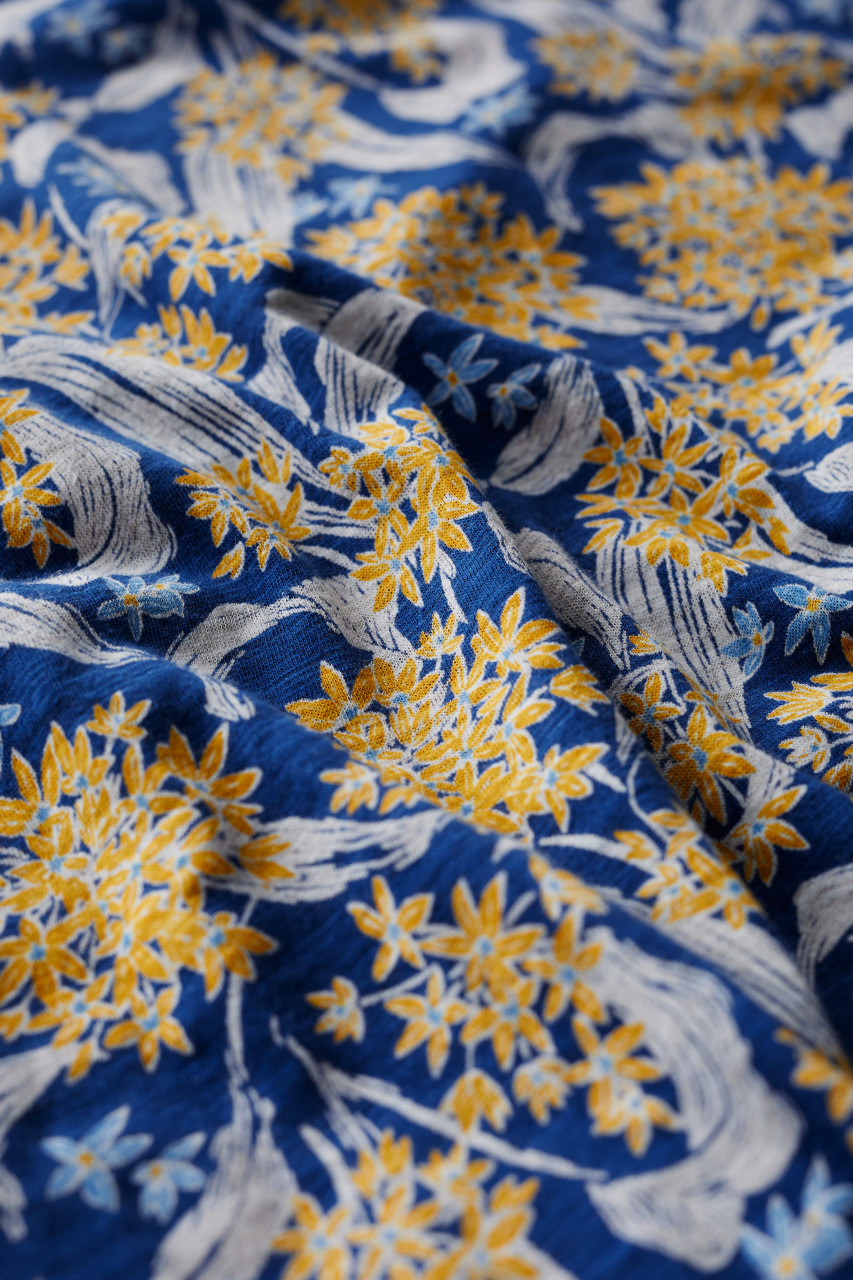 Seasalt Cornwall Kleid Chapelle Damen Blau Gelb GOTS