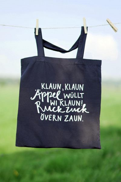 Stoffbüdel - ÄPPEL KLAUN