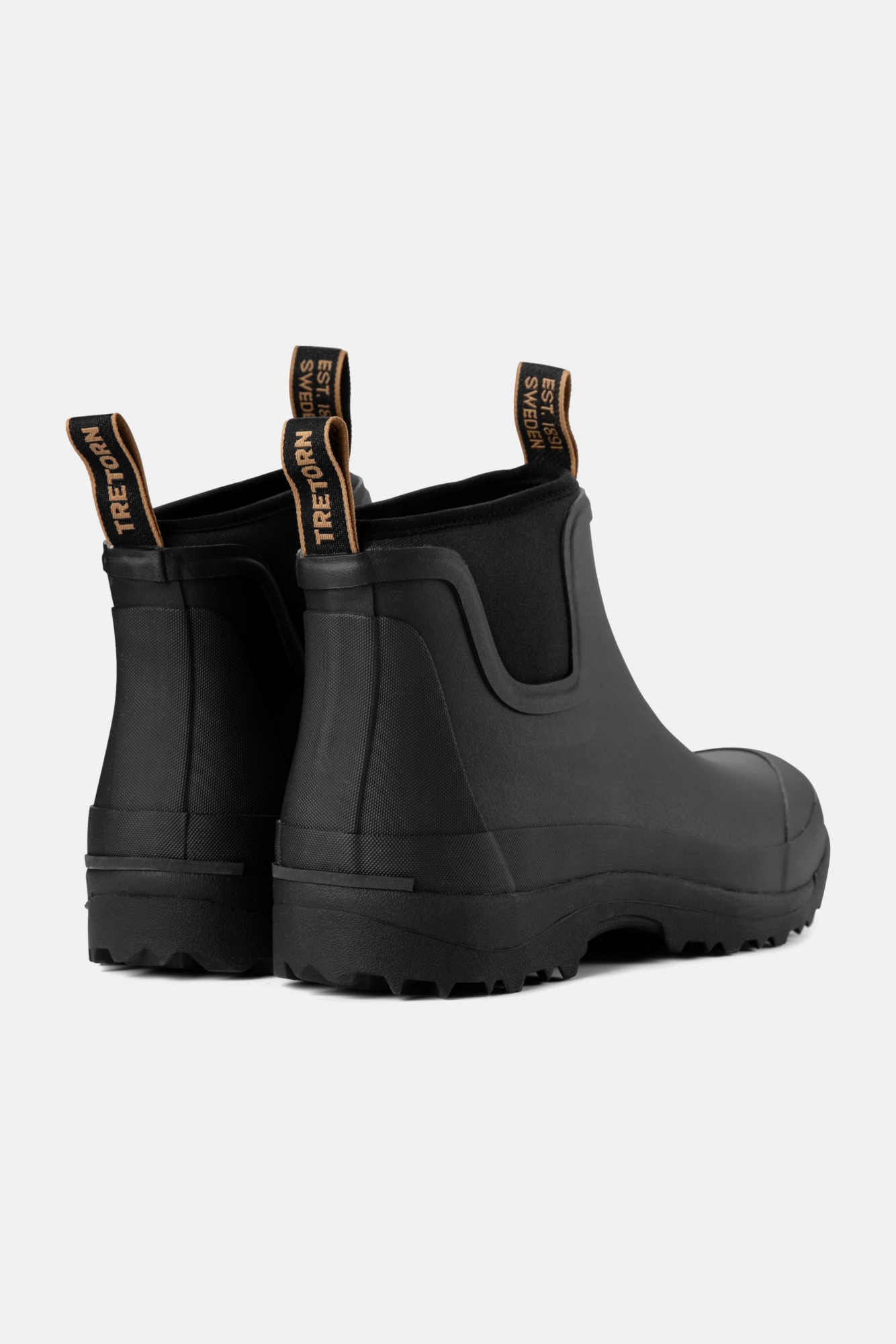 Tretorn Gummistiefel Terräng Low Neo Schwarz Neopren