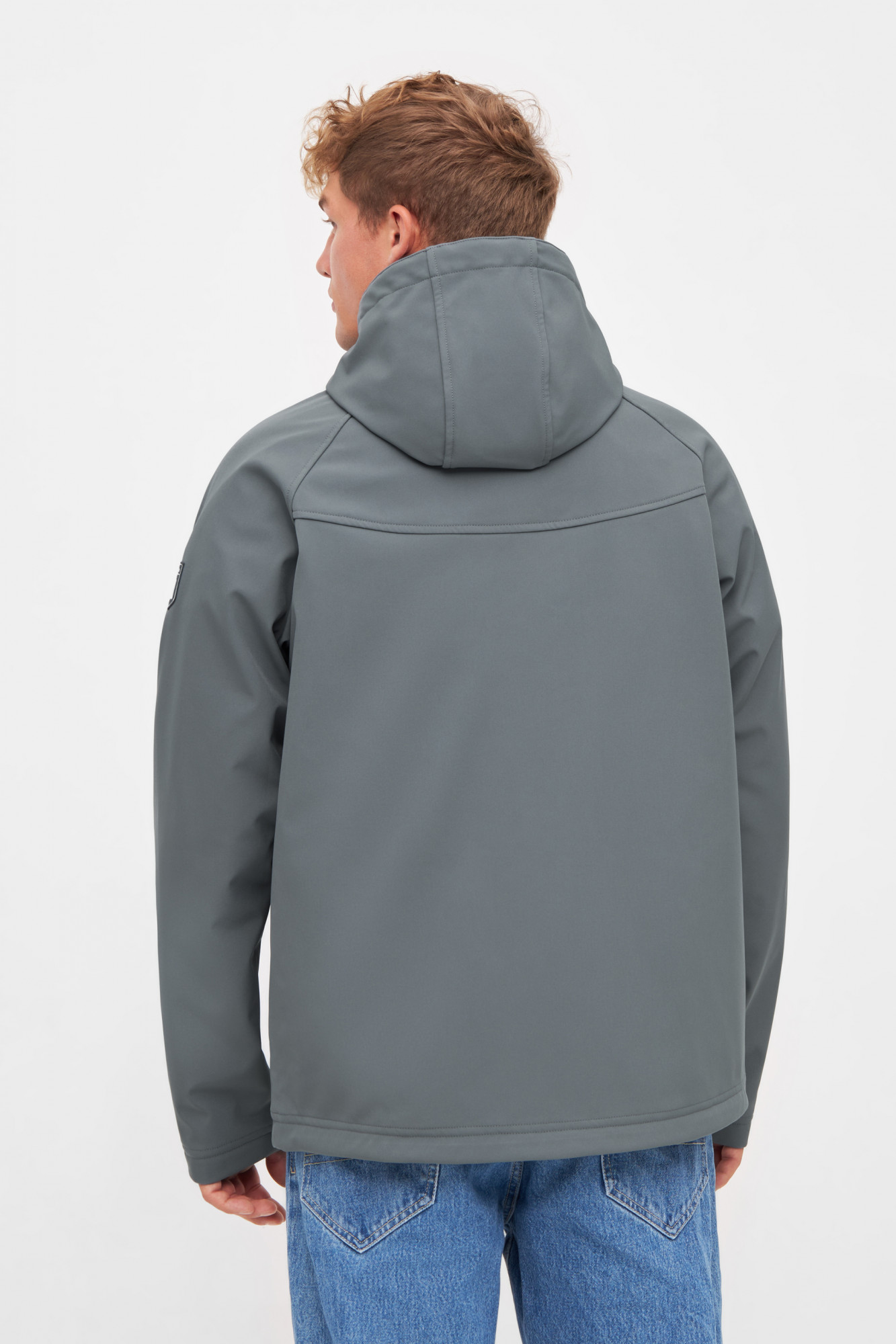 Derbe Softshelljacke Isleby Herren Grau