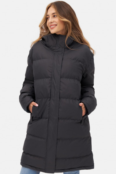 Derbe Puffholm Damen Wintermantel Phantom Schwarz Steppmantel Derbe Puffholm Damen Wintermantel Phantom Schwarz Steppmantel