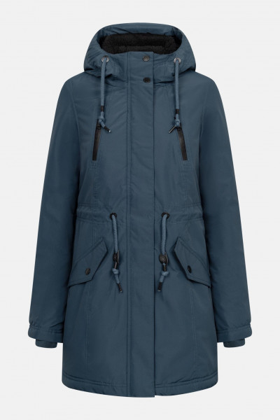 Ragwear Wintermantel Elsien Damen Blau Parka