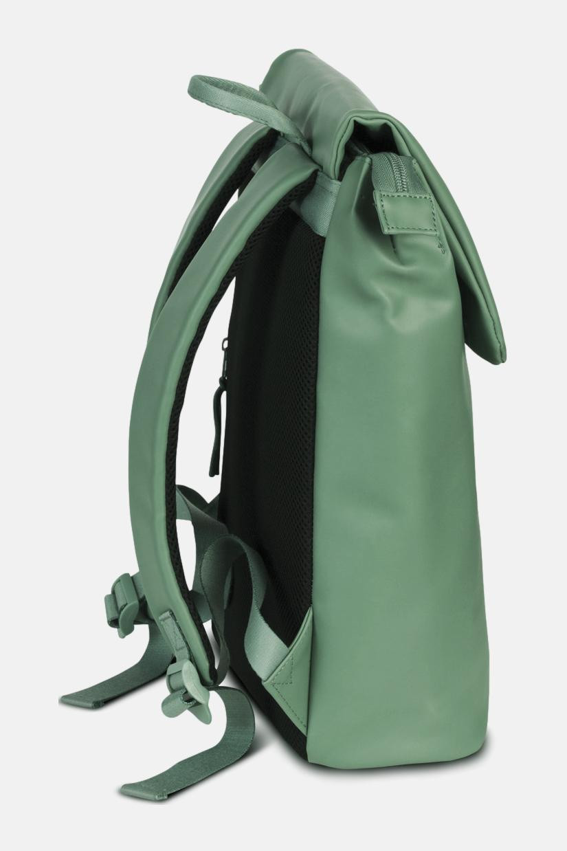 Rucksack Grün der Marke derbe  - Seitenansicht
