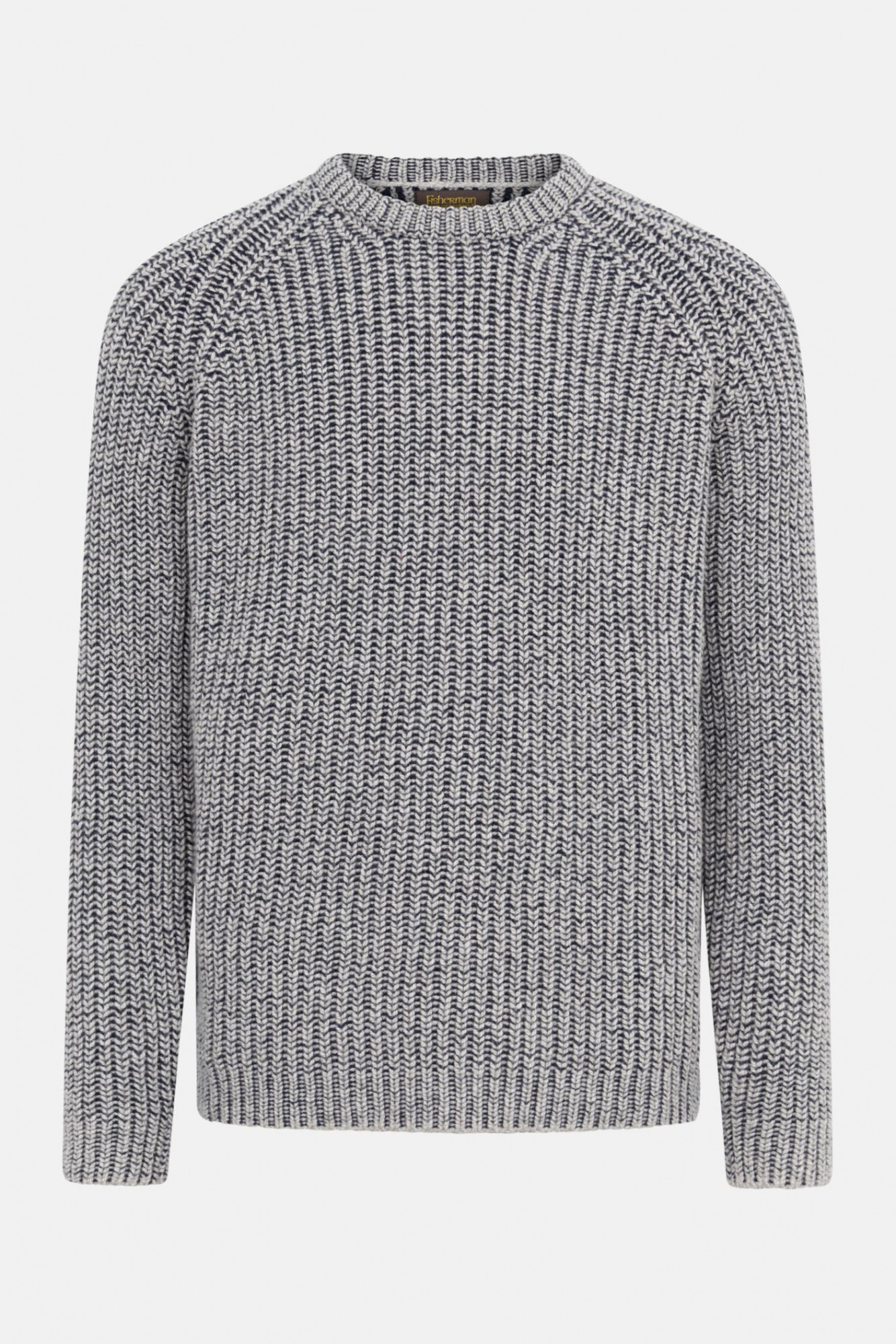Fisherman out of Ireland Herren Pullover Beige Grau Blau Rippstrick