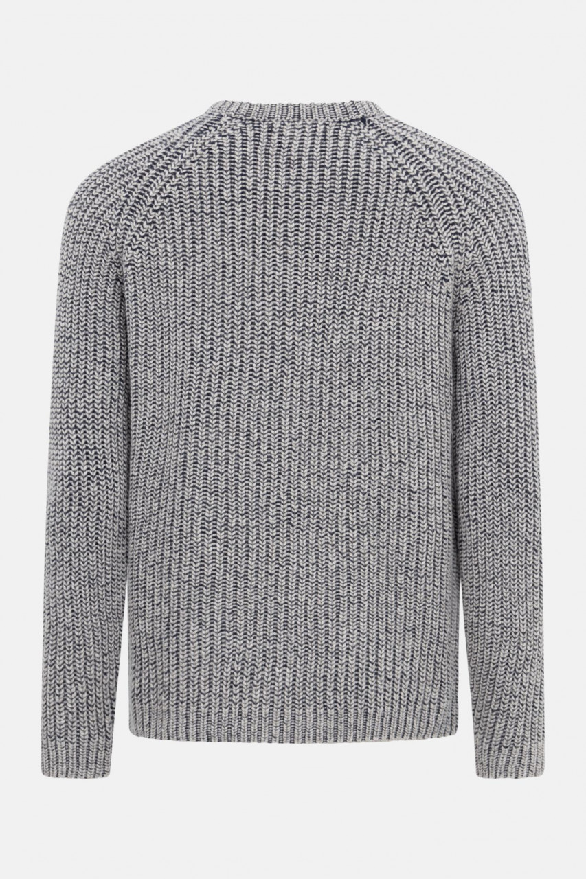 Fisherman out of Ireland Herren Pullover Beige Grau Blau Rippstrick