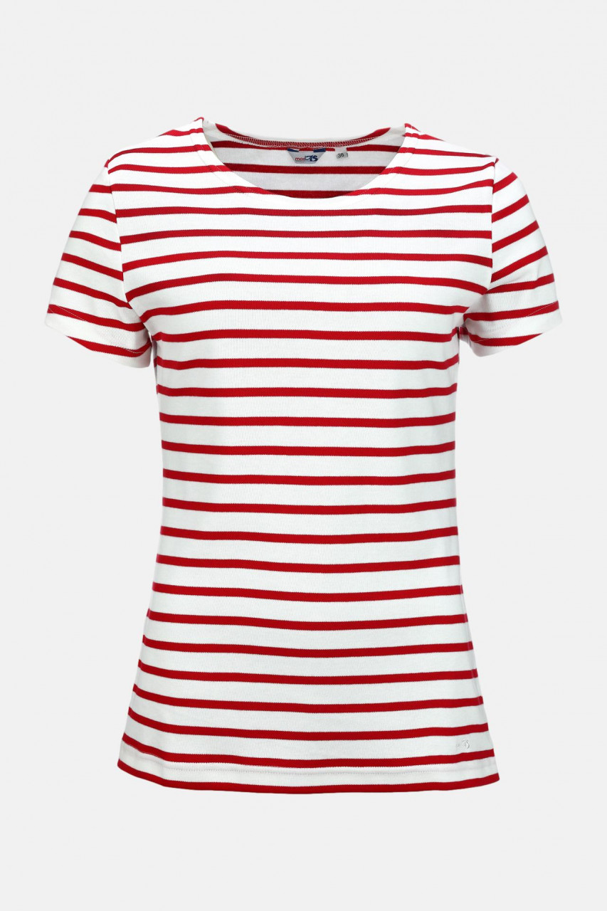 Streifenshirt Rot für Damen von modAS