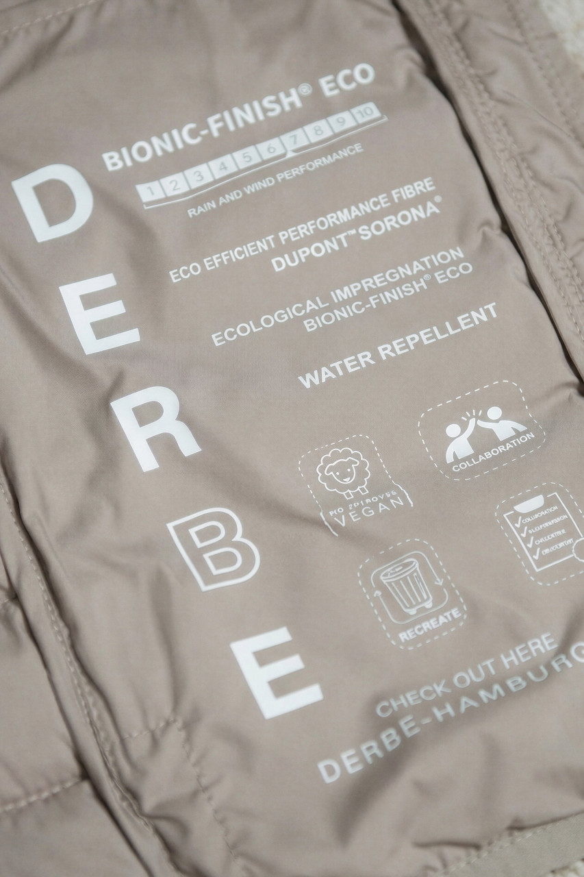 Derbe Damen Steppjacke Lightby Beige Übergangsjacke