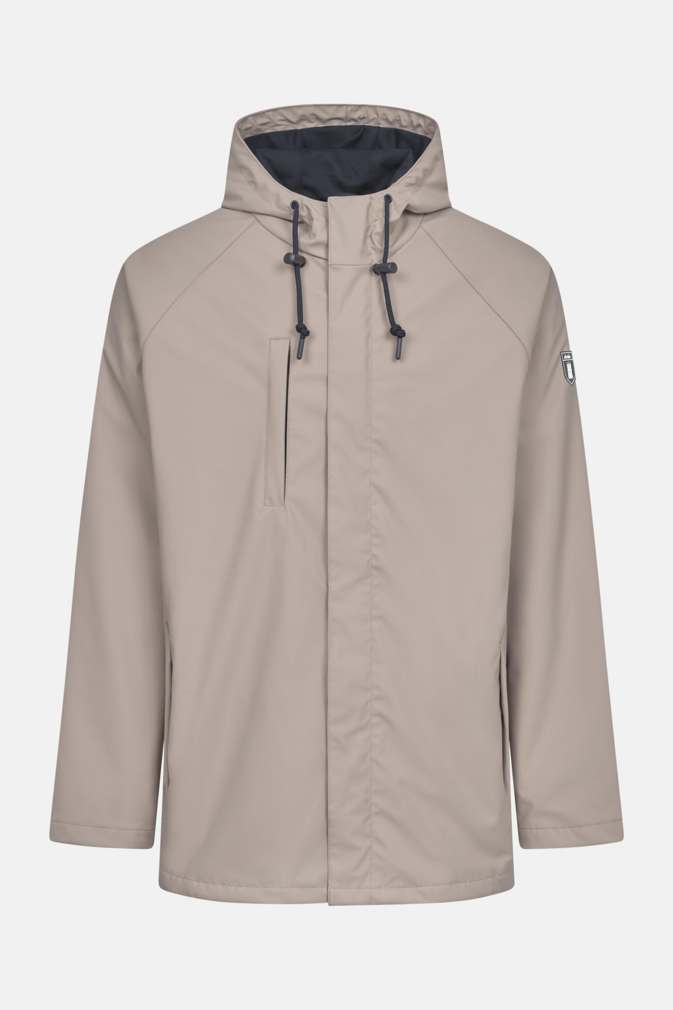 Derbe Regenjacke Passby Plain Herren Cobblestone Beige