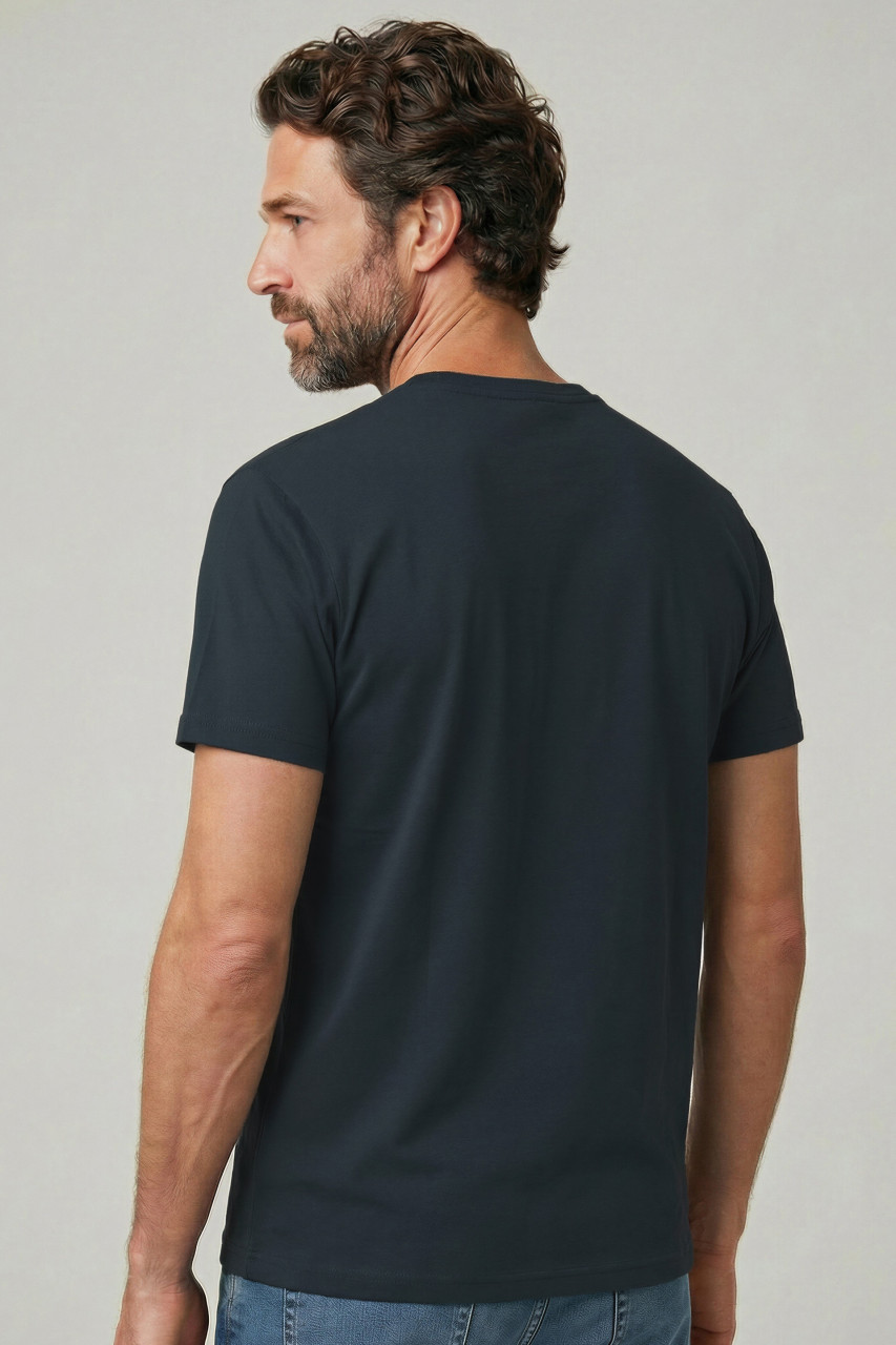 Derbe T-Shirt ReLACHSen Herren Blau GOTS Organic
