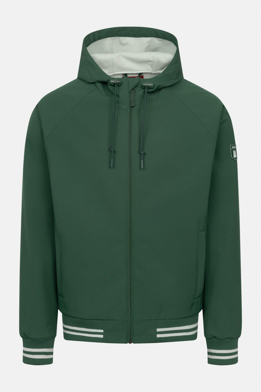 Derbe Übergangsjacke Helgoby Herren Grün Softshell