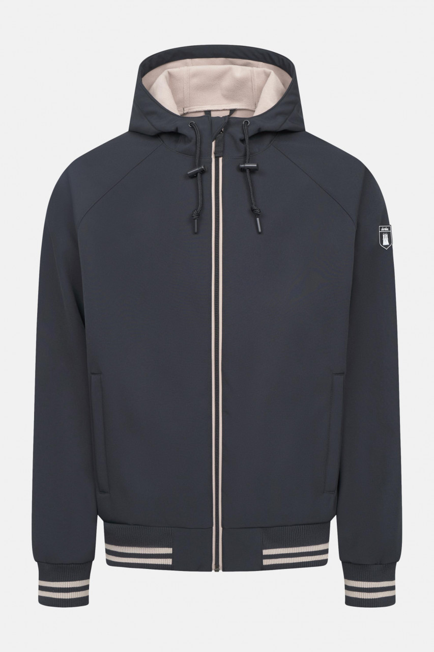 Derbe Übergangsjacke Helgoby Herren Schwarz Softshell