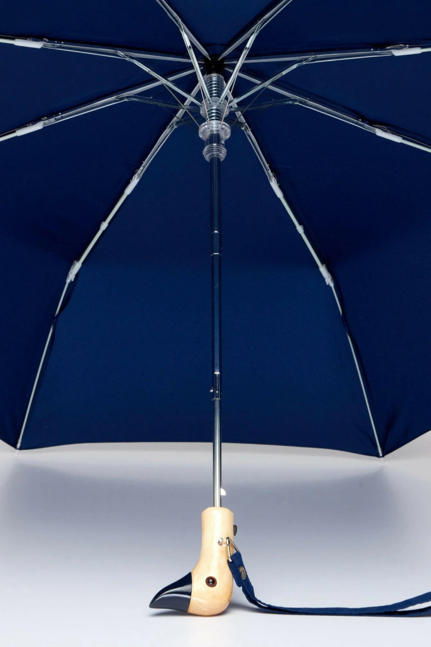 Original Duckhead Regenschirm Marine Blau