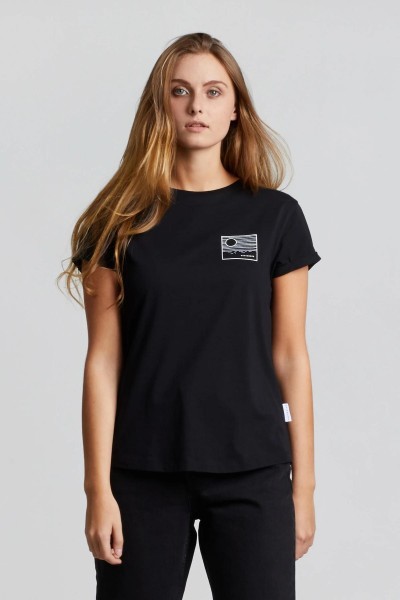 Hafendieb Klima Black Frauen T-Shirt Schwarz