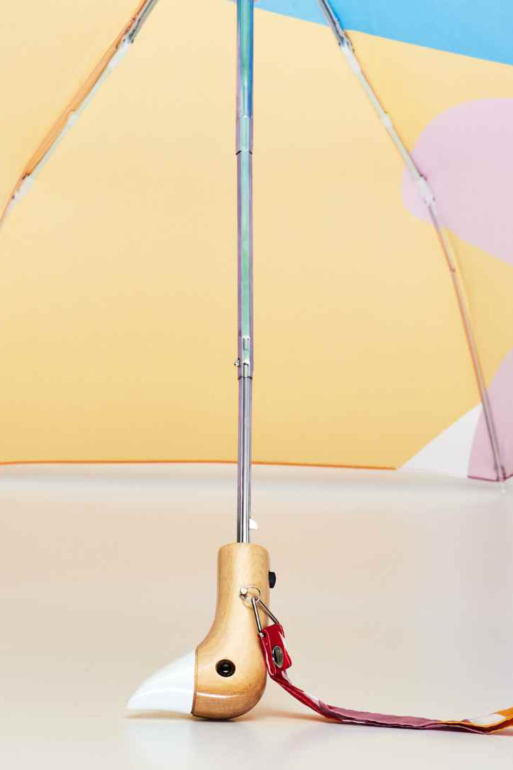 Detailansicht von Regenschirm Compact Duck Umbrella Rot für Unisex von Original Duckhead