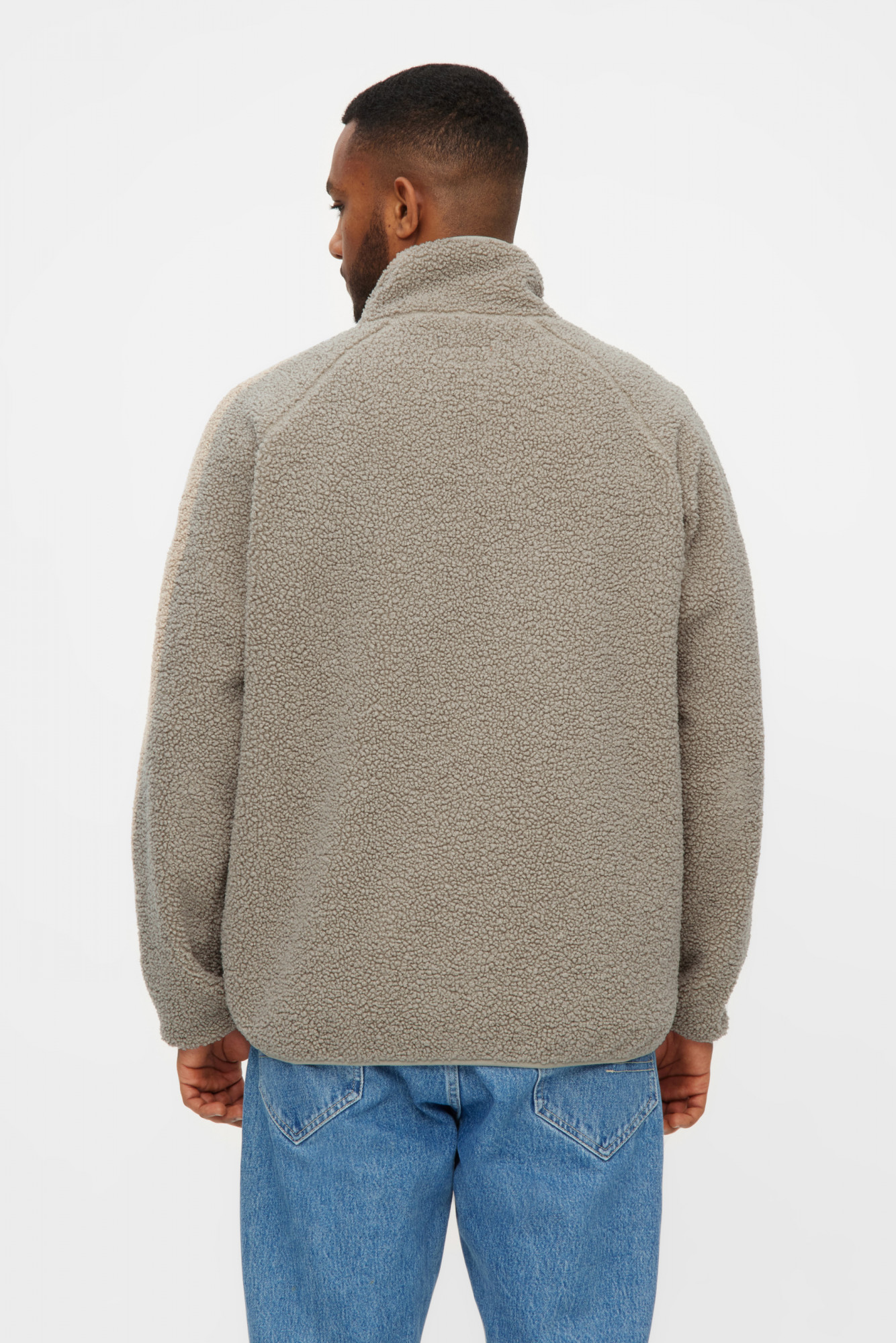 Derbe Herren Fleecejacke Kuschelby Beige