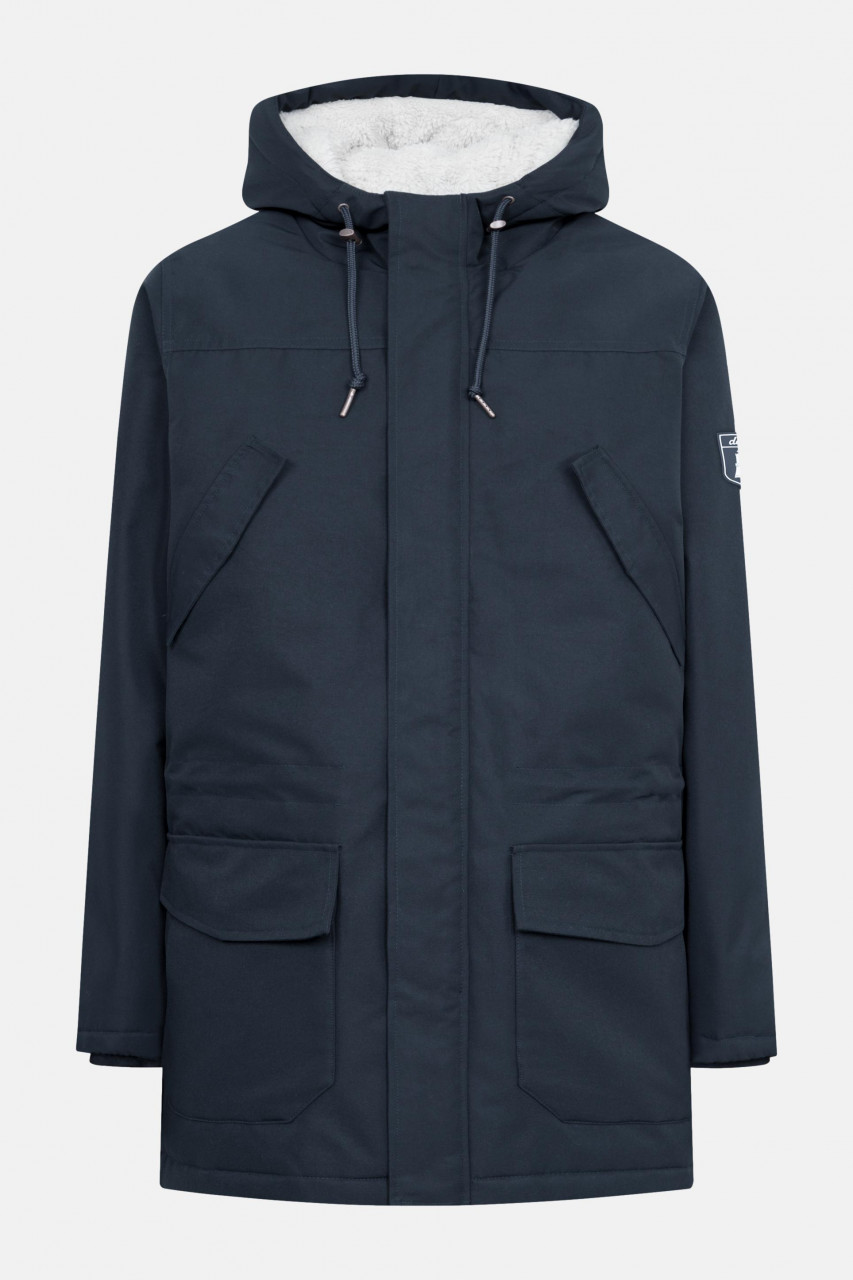 Derbe Winterjacke Festholm Herren Dunkelblau