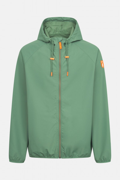 Derbe Regenjacke Packby Herren Grün Packbar