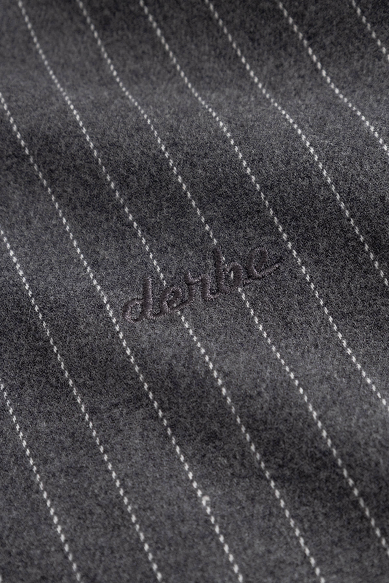 Derbe Übergangsjacke Blousby Pinstripe Herren Grau