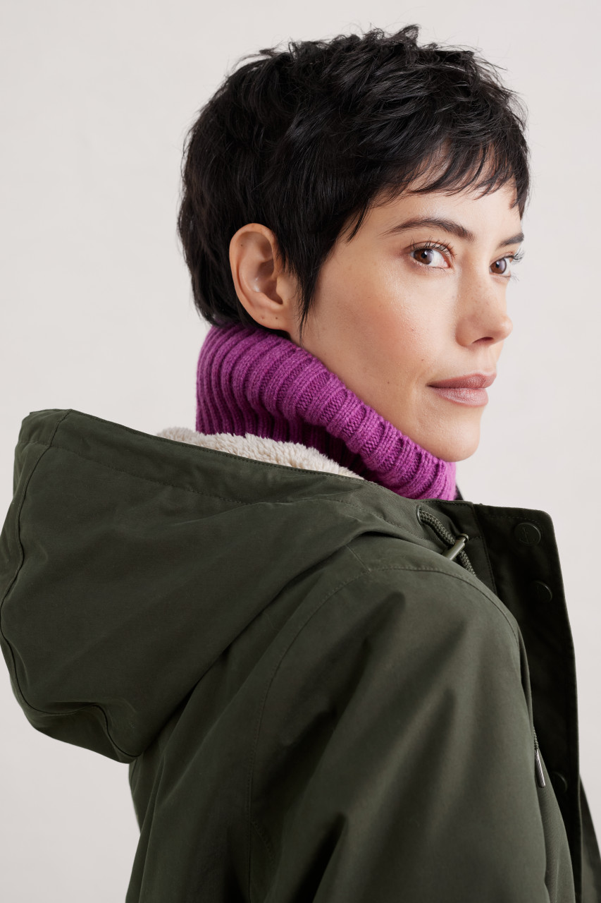 Seasalt Cornwall Regenjacke Plant Hunter Damen Oliv Grün Winterjacke