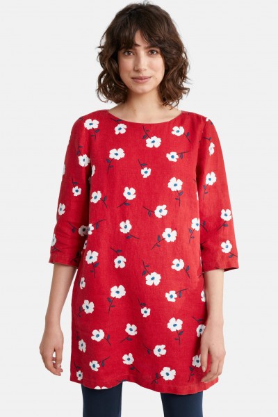 kk Seasalt Cornwall Sol Blaze Tunic Wild Mallow Rudder Damen Tunika Kurzkleid Rot Seasalt Cornwall Sol Blaze Tunic Wild Mallow Rudder Damen Tunika Kurzkleid Rot