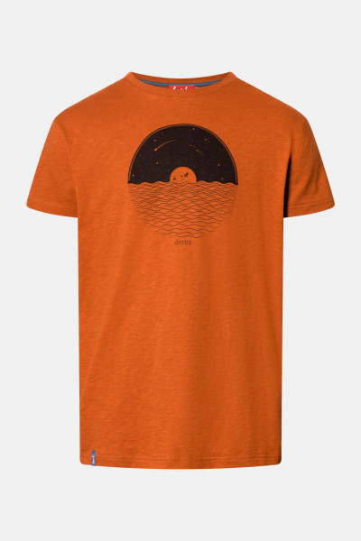 Derbe Plattenmeer Herren T-Shirt Orange Derbe Plattenmeer Herren T-Shirt Orange