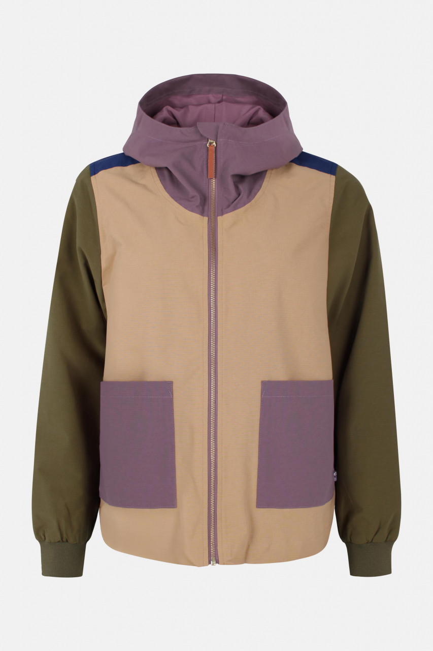 Danefae Regenjacke Danebeltoft Damen Beige Flieder Oliv Grün Blau Übergangsjacke Baumwolle