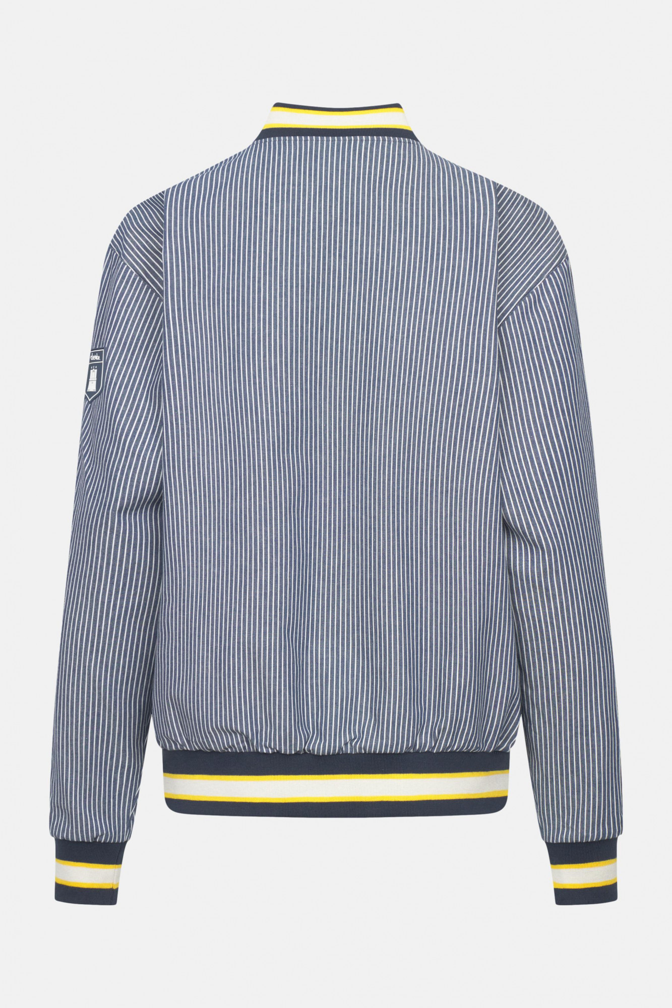Derbe Bomberjacke Fishers Blousby Damen Blau Weiß Gestreift Blouson