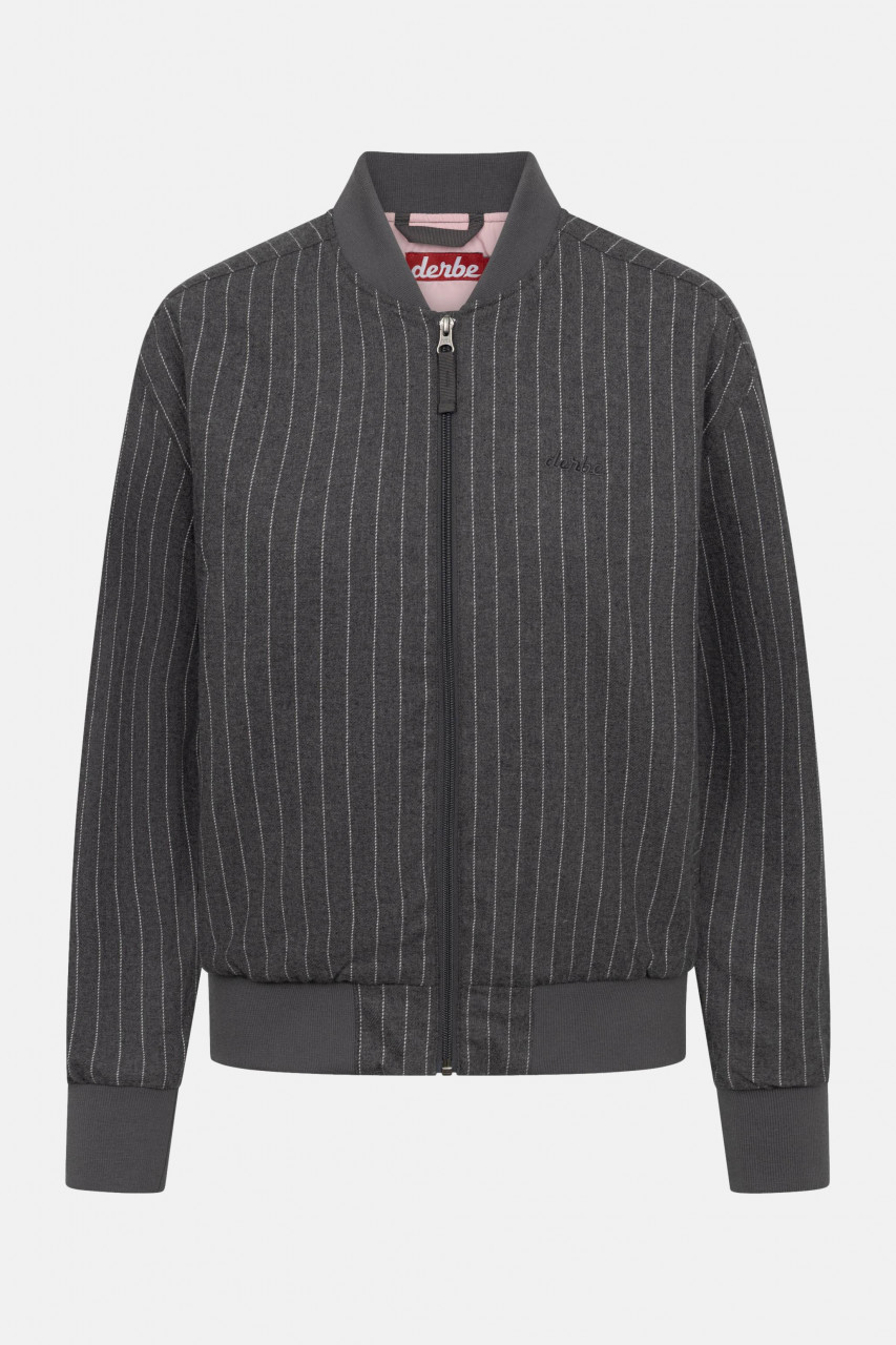 Derbe Übergangsjacke Blousby Damen Grau Anthrazit Blouson