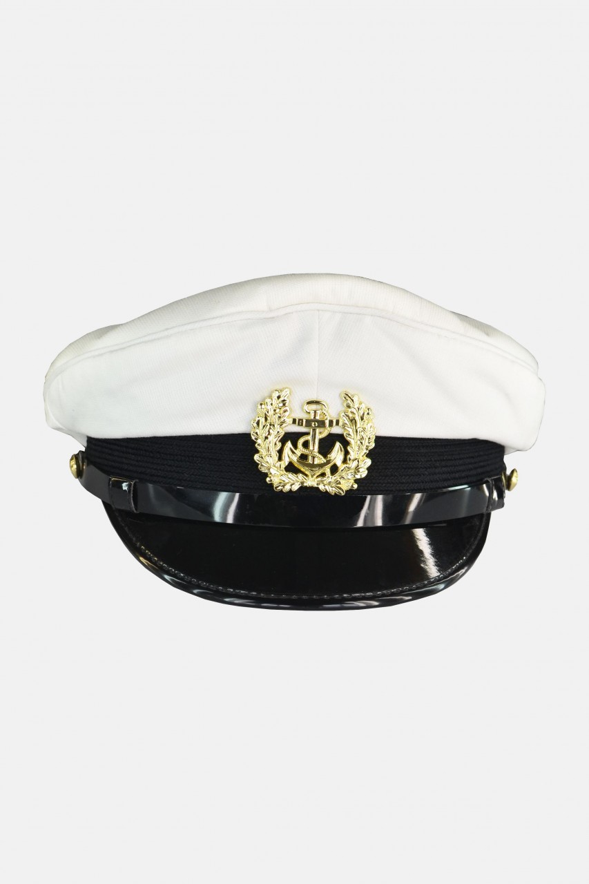 Marine Schirmmütze weiss
